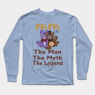 Papa the Man The myth the legend Long Sleeve T-Shirt